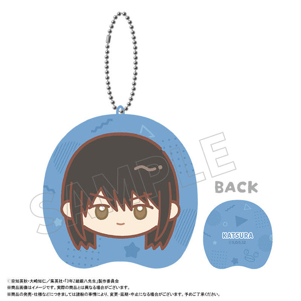 『3年Z組銀八先生』ゆるころフェイス ミニクッションキーホルダー D 桂小太郎